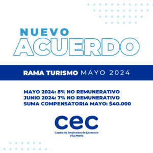 Acuerdo y Escalas RAMA TURISMO – MAYO 2024